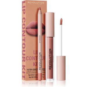 Makeup Revolution - Lip Contour Kit - Lippen Set - Tint Stunner - Veganistisch