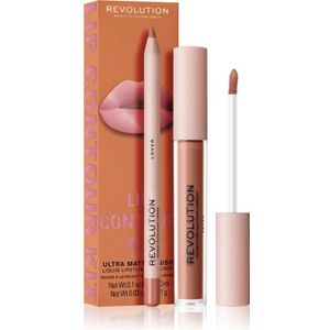 Makeup Revolution - Lip Contour Kit - Lippen Set - Tint Lover - Veganistisch