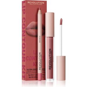 Makeup Revolution Lip Contour Kit (Various Shades) - Brunch