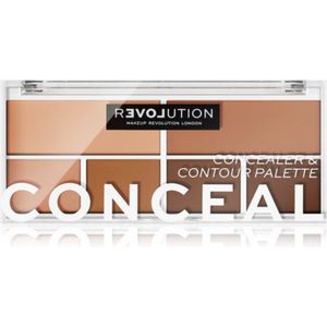 Revolution - Conceal Me Corrector Palette - Tint Medium - 2,8 gr