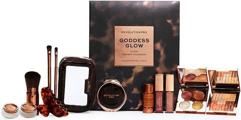 REVOLUTION BEAUTY Revolution Pro Goddess Glow 12 Days Advent Calendar