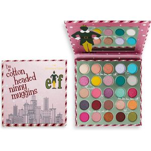 I Heart Revolution x Elf Palette Ninny Muggins - Oogschaduw - Palette - Feestelijk - Mat, Shimmer & Metallic - Makeup Revolution - Kerst - Christmas - Feestdagen