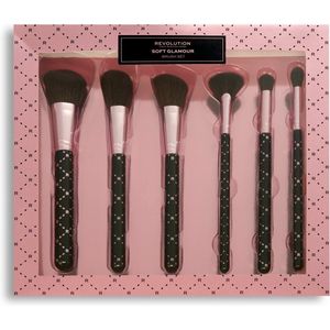 Makeup Revolution Soft Glamour - Brush Set - Kwastenset - Cadeauset - Kerst - Feestdagen - Cadeau