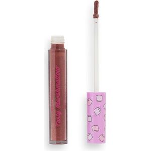 I Heart Revolution Tasty Lip Gloss - Marshmallow Wonderland Hot Chocolate - Lipgloss - Bruin - Glitter - Glans