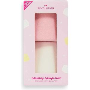 I Heart Revolution Tasty Blending Sponge Duo - Marshmallow Wonderland - Make-up Spons