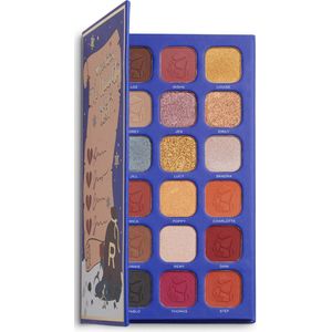 I Heart Revolution Eyeshadow Palette - Naughty List - Oogschaduw - Kerst - Christmas