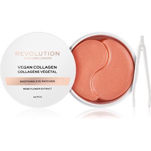 Revolution Skincare Rose Gold Vegan Collagen Hydrogel Oogmasker met kalmerend effect 60 st