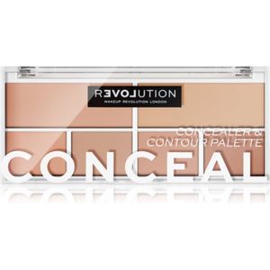 Revolution - Relove Conceal Me - Concealer Palette - Tint Fair - 2,8 gr