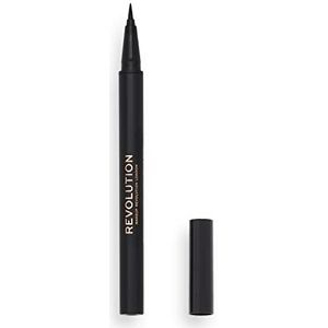 Makeup Revolution - Hair Stroke Brow Pen - Wenkbrauw Pen - Dark Brown - 0,5 ml