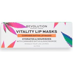 Revolution Skincare Good Vibes Cannabis Sativa Vitality Lip Mask Set Lipmasker
