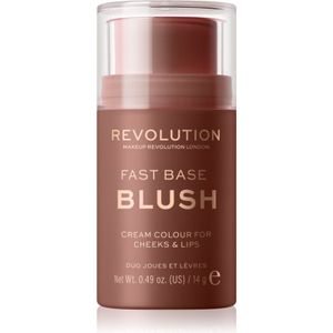 Makeup Revolution Fast Base toniserende balsem voor de lippen en het gezicht Tint Mauve 14 gr