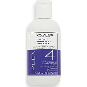Revolution Haircare Plex Blonde No.4 Bond Shampoo intensief voedende shampoo voor Droog en Beschadigd Haar 250 ml