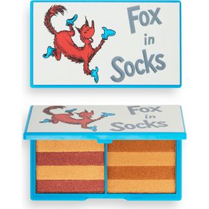 I Heart Revolution x Dr. Seuss Fox in Sox Face Palette