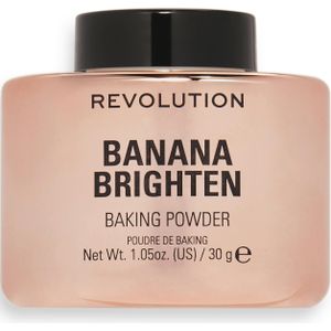 Makeup Revolution Loose Baking Powder (Various Shades) - Banana (Brighten)