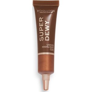 Revolution Makeup Superdewy Liquid Highlighter Bronze Truffle 15 ml