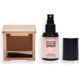 Makeup Revolution - Soap Styler - Wenkbrauw Set - Transparent - 5 g + 50 ml