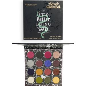 Makeup Revolution x The School Of Good & Evil Shadow Palette - Nevers - Oogschaduw Palette - Christmas - Kerst