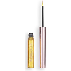 Makeup Revolution Ultimate Lights Chromatic Liner - Gold Gleam - Eyeliner - Goud - Make-up