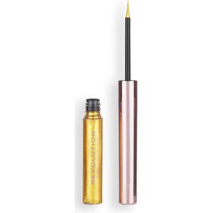 Makeup Revolution Ultimate Lights Chromatic Liner - Gold Gleam - Eyeliner - Goud