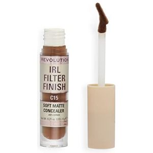 Revolution Beauty, IRL Filter, Langhoudende Foundation, Medium tot Volledige Dekking, Matte Afwerking, 16 Uur Draagbaarheid,