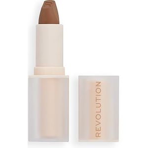 Revolution Beauty London - Lip Allure - Lippenstift - Divine Brown - Satijnachtig
