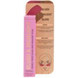 Makeup Revolution, Blush & Highlight Stick, Blushing Pink, Face Blush and Highlighter, 4.3 g