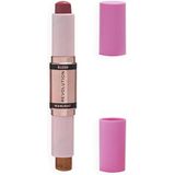 Revolution - Blush And Highlight Stick - Flushing Pink - Stick