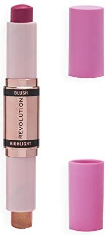 Revolution - Mur Blush And Highlight Stick - Champagne - 4,3 g