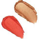 Revolution Beauty, Blush Stick & Illuminator, Coral Dew, Blush & Highlighter voor het gezicht, 4,3 g