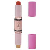 Revolution Beauty, Blush Stick & Illuminator, Coral Dew, Blush & Highlighter voor het gezicht, 4,3 g