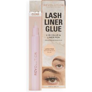 Makeup Revolution - False Lash Liner Glue Clear - Transparant - Wimperlijm Pen