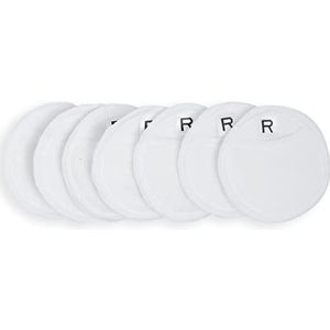 Revolution White Recycled & Reusable Cleansing Pads Reinigingspads, 7 st
