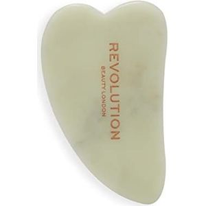 Revolution Beauty, Groene Jade Gua Sha, Huidverzorgingsaccessoire
