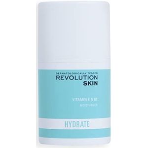 Revolution Skincare - Hydraterende Vochtinbrengende Crème - Vitamine B3 en E - Veganistisch