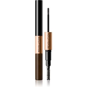 Revolution Brow Tint Colour Adapt Wenkbrauwgel, Dark Brown, 2.56 ml