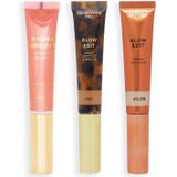 Revolution Pro - Cream Wand Trio Set - Highlighter - Vegan