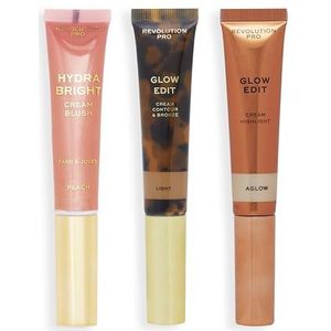 Revolution Pro - Cream Wand Trio Set - Highlighter - Vegan