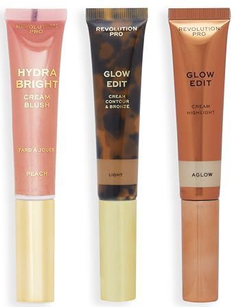 Revolution Pro - Cream Wand Trio Set - Highlighter - Vegan