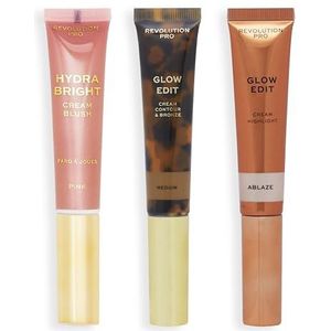 Make-upset - Crème Contour & Brons - Medium - Hydra Bright Crème Blush - Roze