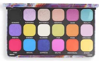 Makeup Revolution - Forever Flawless - Oogschaduw Palette - Tint Digi Butterfly - 18 x 1.1 gr