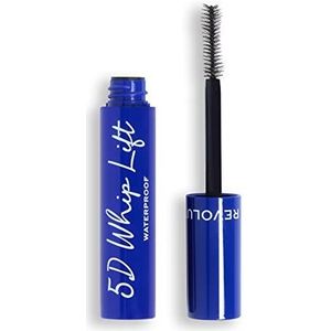 Makeup Revolution 5D Lash Whip Lift waterproof verlengende mascara voor extra volume Tint Black 12 ml