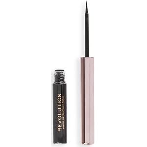 Makeup Revolution - Super Flick - Vloeibare Eyeliner - Zwart - 2,4 ml