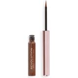 Revolution - Super Flick Liquid Eyeliner - Bruin - 4,5 ml