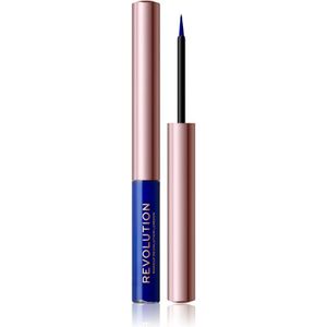 Revolution - Super Flick - Liquid Eyeliner - Blauw