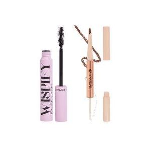 Revolution Wispify and Fluffy Brow Bundle (Various Shades) - Medium Brown