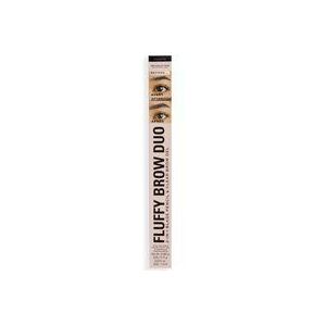 Makeup Revolution - Fluffy Brow Filter Duo - Wenkbrauw Make-up - Universeel - Gelwax