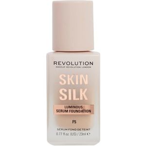 Revolution Beauty, Skin Silk Serum Foundation, lichte tot gemiddelde dekking, F5, 23 ml