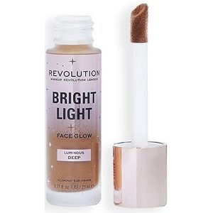 Revolution Beauty, Heldere Lichtgevende Gezichtsgloed, Verhelderende Huidtint, Stralende Afwerking, Luminous Deep