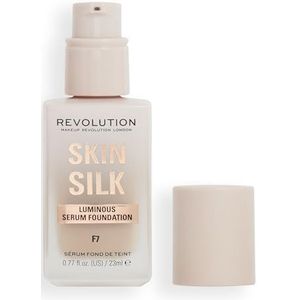 Revolution Beauty - Skin Silk Serum Foundation - Licht - Glazen Fles