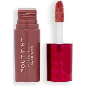 Makeup Revolution, Pout Tint, Leichtes Lippen-Tönung, Aufbaubare Farbe, Hydratisierende Formel mit Gloss zu Farb-Finish, Nude Dreams, 3ml